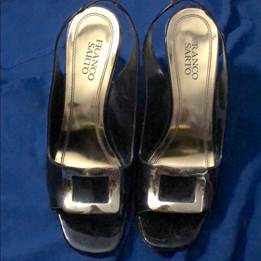 Franco Sarto Open-toe Wedges